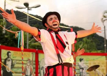 A programação de março traz circo, música e mímica no espaço Circo Navegador