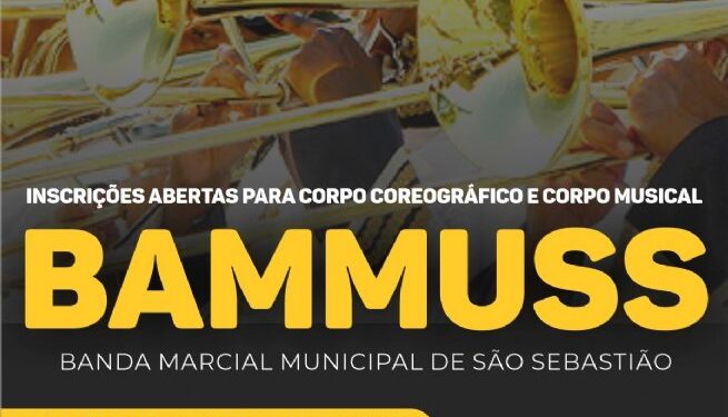 BAMMUSS está com inscrições abertas para Corpo Coreográfico e Corpo Musical