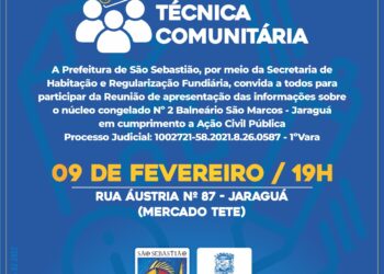 Prefeitura realiza reunião técnica comunitária no bairro Jaraguá