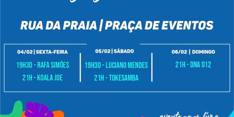 Prefeitura de São Sebastião retoma shows do Festival de Verão 2022