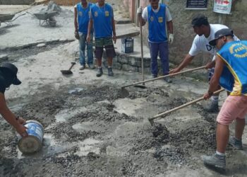 Ruas do bairro Topolândia e região passam por manutenção