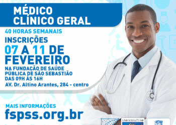 Prefeitura de São Sebastião abre processo seletivo para cinco vagas de médico clínico geral