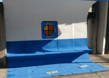 Prefeitura revitaliza pontos de ônibus de concreto dos bairros da Região Central