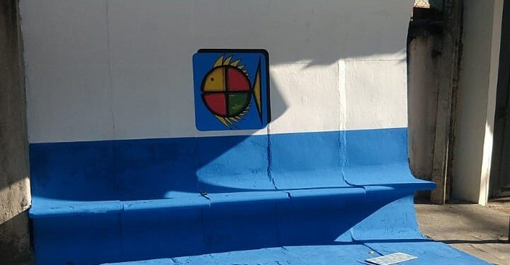 Prefeitura revitaliza pontos de ônibus de concreto dos bairros da Região Central