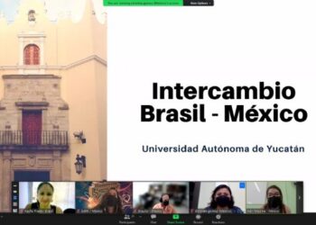 Alunos de São Sebastião e Mérida (México) participam de primeiro encontro virtual de intercâmbio