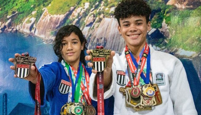 Irmãos sebastianenses são destaque na Copa São Paulo de Judô