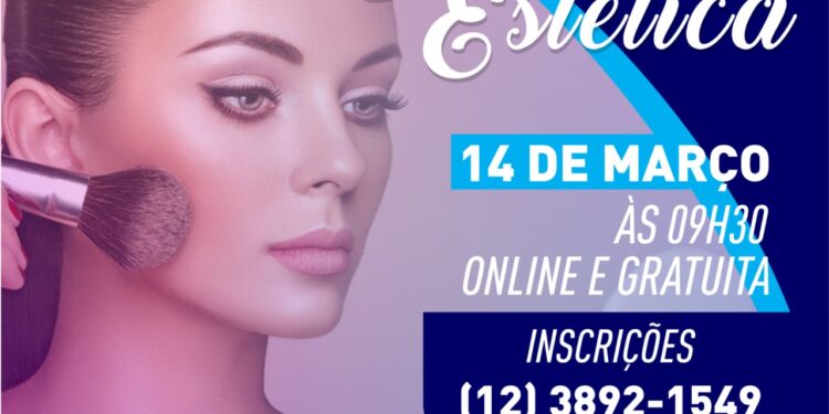 Prefeitura abre inscrições para a palestra online gratuita ‘Tendências para o Setor da Beleza e da Estética’