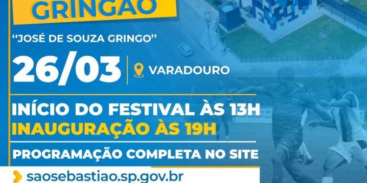 Prefeitura prepara programação esportiva especial para inauguração do Ginásio “Gringão” no próximo sábado (26)
