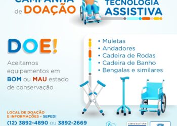 Prefeitura lança campanha ‘Doe e Devolva – Ajude a Tecnologia Assistiva a PcDs’