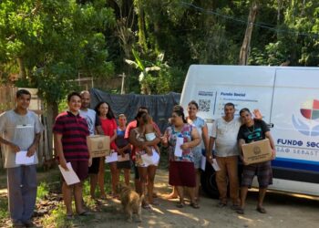 Fundo Social realiza entrega de cestas básicas nos bairros Varadouro e Enseada