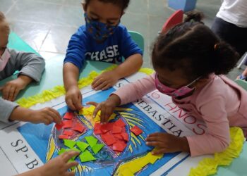 Escolas municipais de São Sebastião promovem atividades diversas em comemoração ao aniversário da cidade