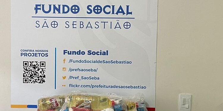 Fundo Social recebe doações de água e cestas básicas de parceiros solidários