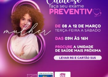 Na semana da mulher, Prefeitura de São Sebastião promove campanha de prevenção ao câncer de colo de útero