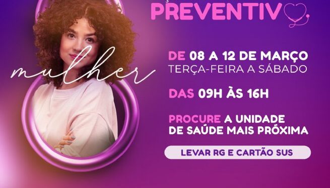 Na semana da mulher, Prefeitura de São Sebastião promove campanha de prevenção ao câncer de colo de útero