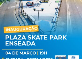 Plaza Skate Park Enseada será inaugurada nesta sexta-feira (04) em São Sebastião