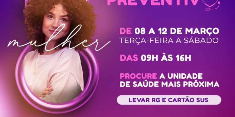 Exames preventivos do câncer de colo de útero podem ser feitos até sábado (12) nas Unidades de Saúde da Família