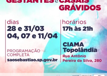 Prefeitura de São Sebastião abre inscrições para Curso de Gestantes e Casais Grávidos