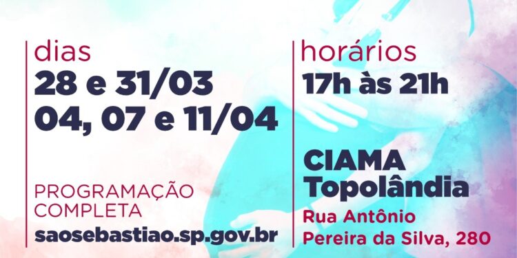 Prefeitura de São Sebastião abre inscrições para Curso de Gestantes e Casais Grávidos