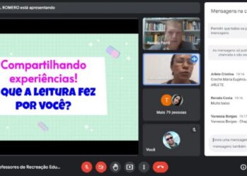 Prefeitura promove formação de Recreação na Educação Infantil a 96 professores da rede municipal de ensino
