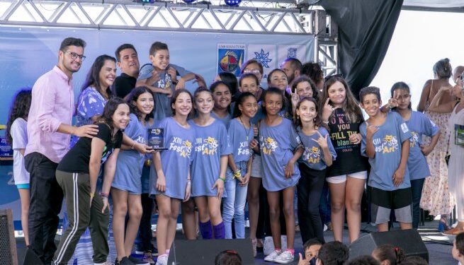 Prefeitura premia alunos da rede municipal de ensino no encerramento do 13° Festival de Teatro Estudantil de São Sebastião