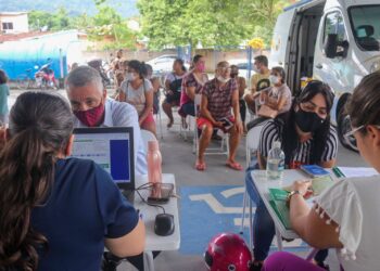 Mais de 100 atendimentos foram realizados durante a Ação Social Móvel no bairro Jaraguá