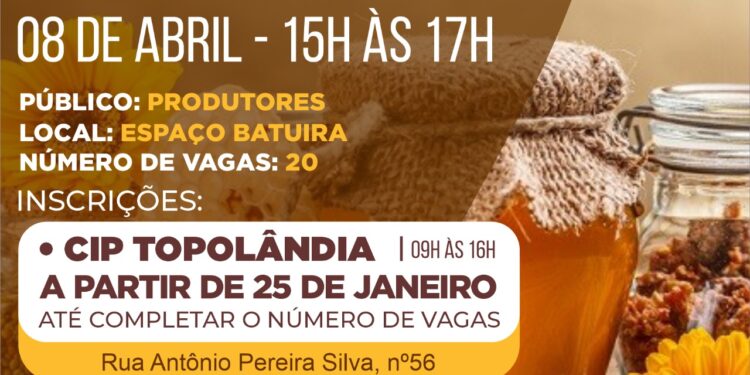 Prefeitura realiza curso gratuito de produtos de ‘Abelhas e Derivados’