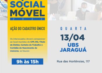 Prefeitura realiza Ação Social Móvel no bairro Jaraguá