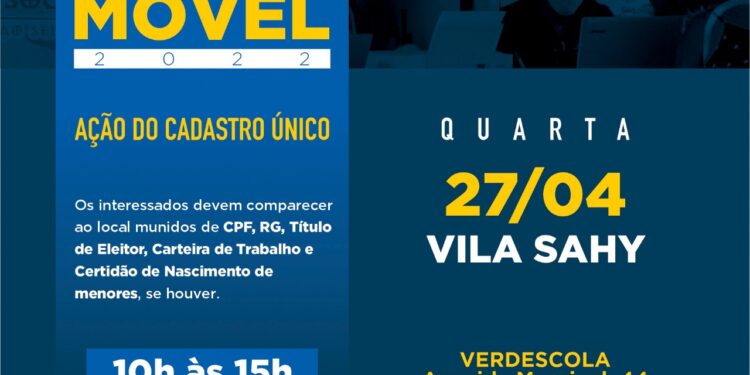 Prefeitura realiza Ação Social Móvel na Vila Sahy