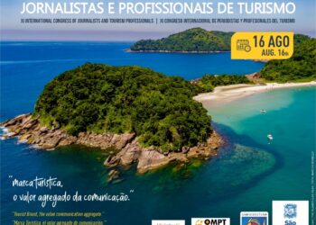 São Sebastião será sede do 11º Congresso Internacional de Jornalistas e Profissionais de Turismo
