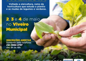 Prefeitura abre inscrições para o curso gratuito de ‘Viveirista’
