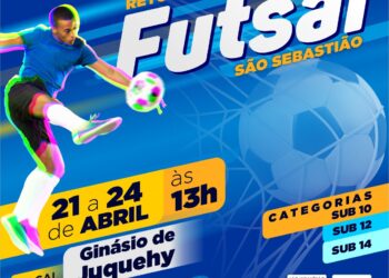 Prefeitura realiza Retomada Esportiva de Futsal de 21 a 24 de abril em Juquehy