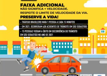 Departamento de Tráfego da Prefeitura de São Sebastião realizará campanha sobre faixas reversíveis