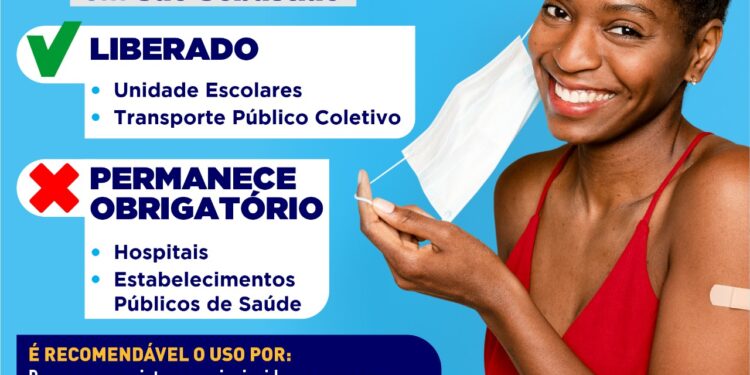 Prefeitura publica decreto mantendo obrigatoriedade do uso de máscaras apenas em hospitais e estabelecimentos públicos de saúde