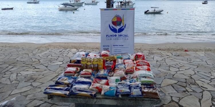 Federação Paulista de Pesca doa mais de 80 quilos de alimentos não perecíveis ao Fundo Social