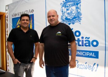 Presidente da ABRAMT e prefeito de Imbé (RS) visita Prefeitura de São Sebastião