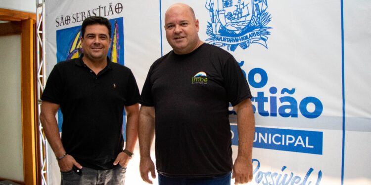 Presidente da ABRAMT e prefeito de Imbé (RS) visita Prefeitura de São Sebastião