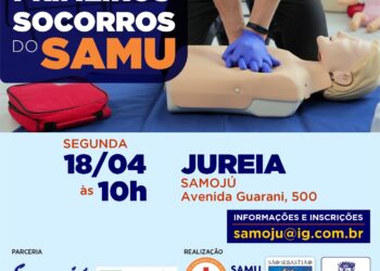 Prefeitura de São Sebastião e SAMU abrem inscrições para curso de Primeiros Socorros na Jureia