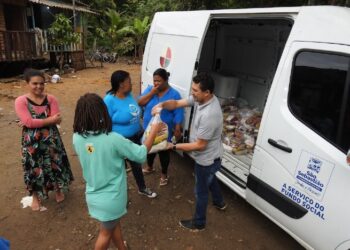 Fundo Social atende cerca de 50 famílias em situação de vulnerabilidade social na Costa Sul do município