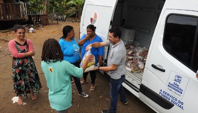 Fundo Social atende cerca de 50 famílias em situação de vulnerabilidade social na Costa Sul do município