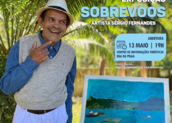 Prefeitura de São Sebastião realiza exposição “Sobrevoos”, do artista local Sérgio Fernandes