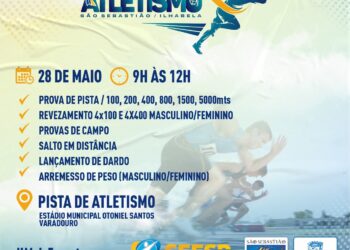 Festival de Atletismo vai agitar o último final de semana de maio em São Sebastião