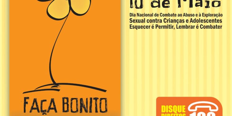 Prefeitura realiza campanha de conscientização e alerta no ‘Dia Nacional de Combate ao Abuso e à Exploração Sexual de Crianças e Adolescentes