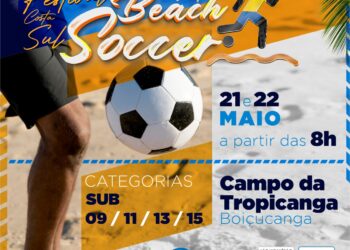 Prefeitura de São Sebastião realiza Festival Costa Sul de Beach Soccer sábado (21) e domingo (22)   