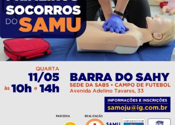 Moradores de Cambury participam de capacitação em Primeiros Socorros do Projeto SAMU Cidadão