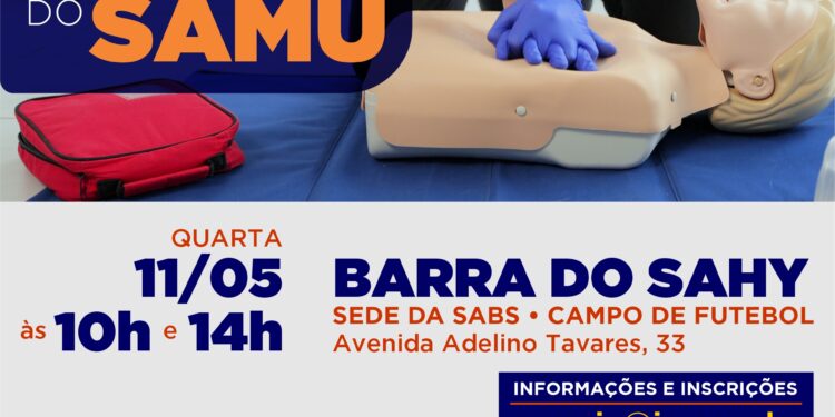 Moradores de Cambury participam de capacitação em Primeiros Socorros do Projeto SAMU Cidadão