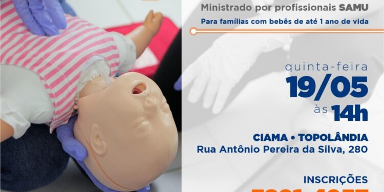 Prefeitura de São Sebastião promove treinamento de Técnica do Desengasgo de Bebês aberto à população