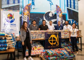 Fundo Social recebe doação de 1,5 tonelada de alimentos