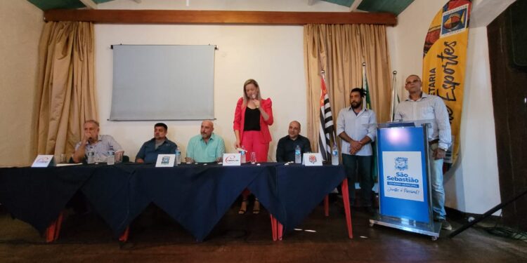 Palestra “Censo Esportivo 2022”, do CREF com CORES reúne mais de 40 secretários municipais de esporte em São Sebastião   