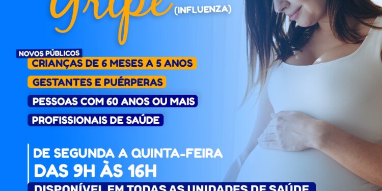 Influenza: nova etapa da campanha de vacinação contempla crianças, gestantes e puérperas