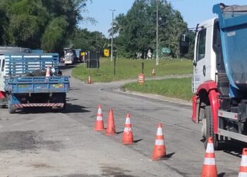 Prefeitura de São Sebastião apoia intervenção do DER próximo à rotatória da entrada de Juquehy nesta sexta-feira (27)